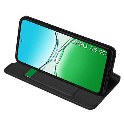Case for Oppo A5 4G / A5 5G, Techsuit, Magskin Book, Black