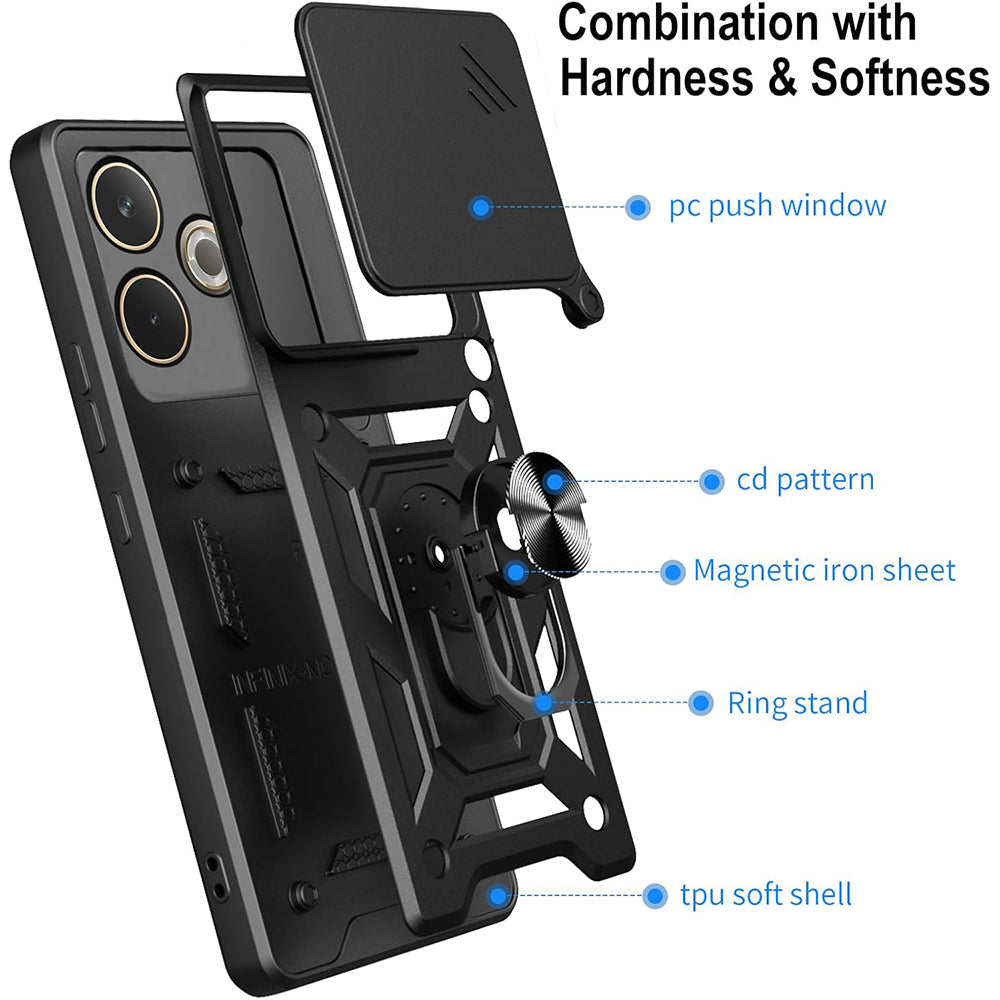 Case for Oppo A5 Pro 4G / A5 Pro, Techsuit, CamShield, Pink