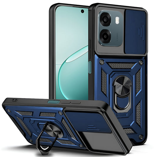 Hülle für Oppo A6 4G, Techsuit, CamShield, Blau