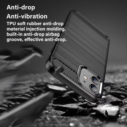 Hülle für Oppo A6 4G, Techsuit, Carbon, Schwarz