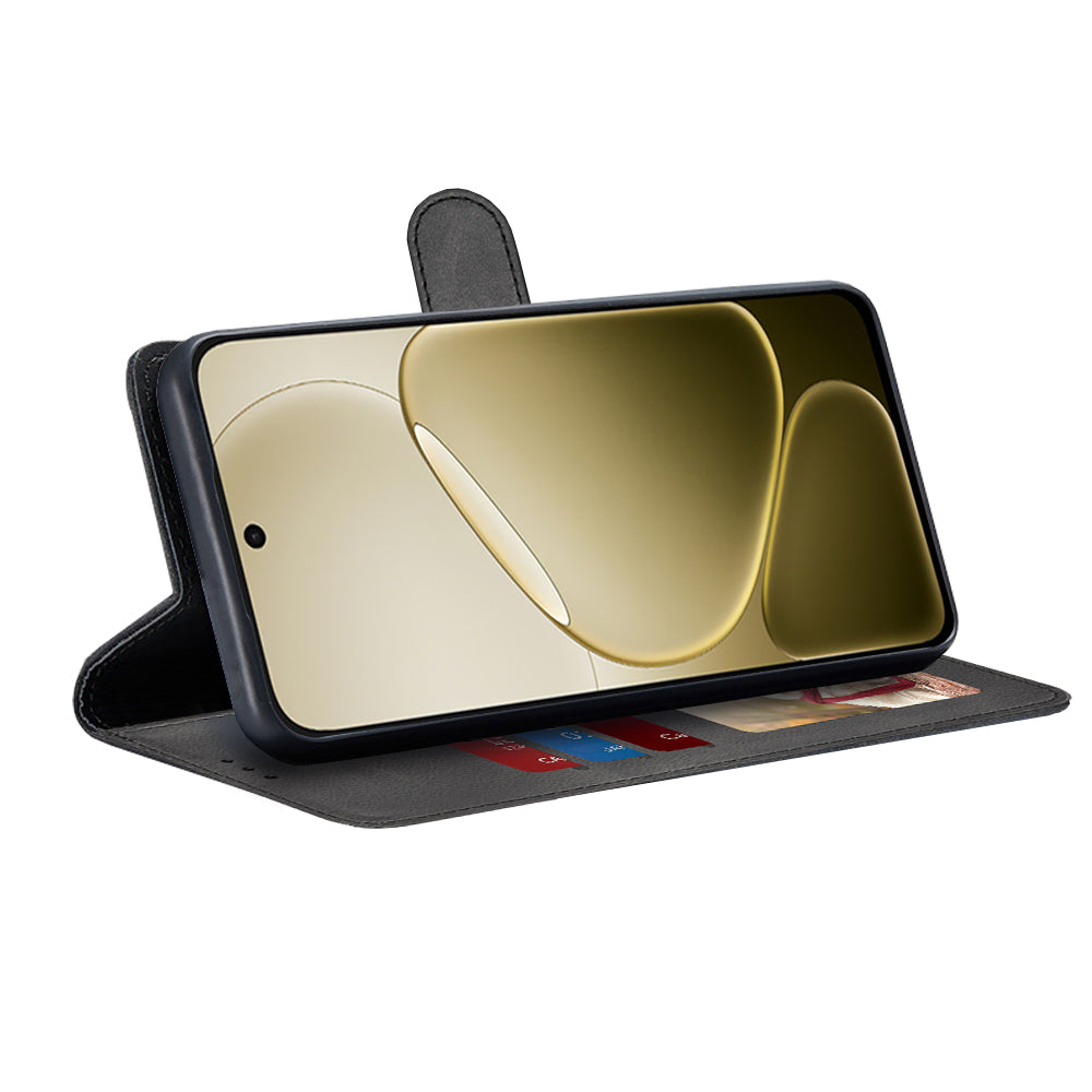 Hülle für Oppo A6 4G, Techsuit, Diary Book, Schwarz