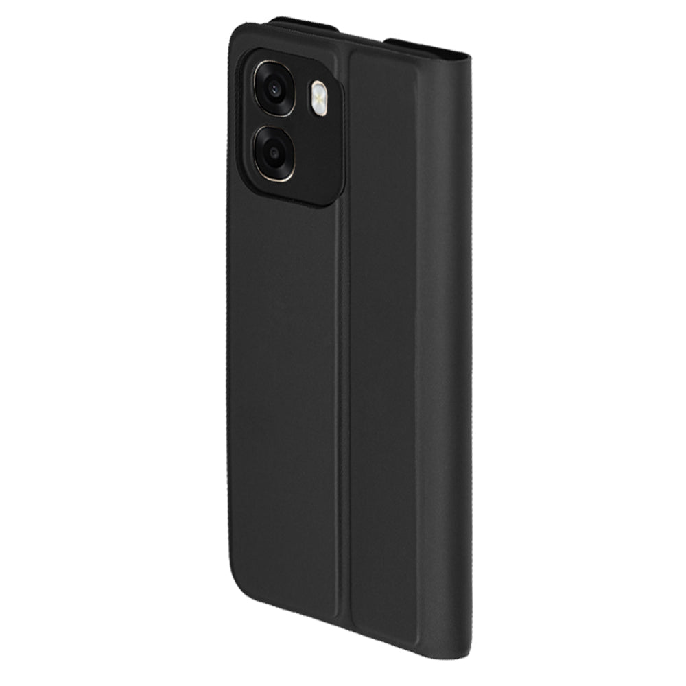 Hülle für Oppo A6 4G, Techsuit, Magskin Book, Schwarz