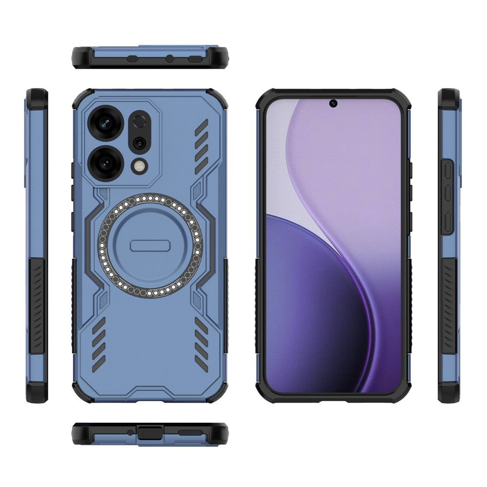 MagSafe Hülle für Oppo A6 Pro 5G / A6 Pro 4G, Techsuit, ArmorMag, Blau