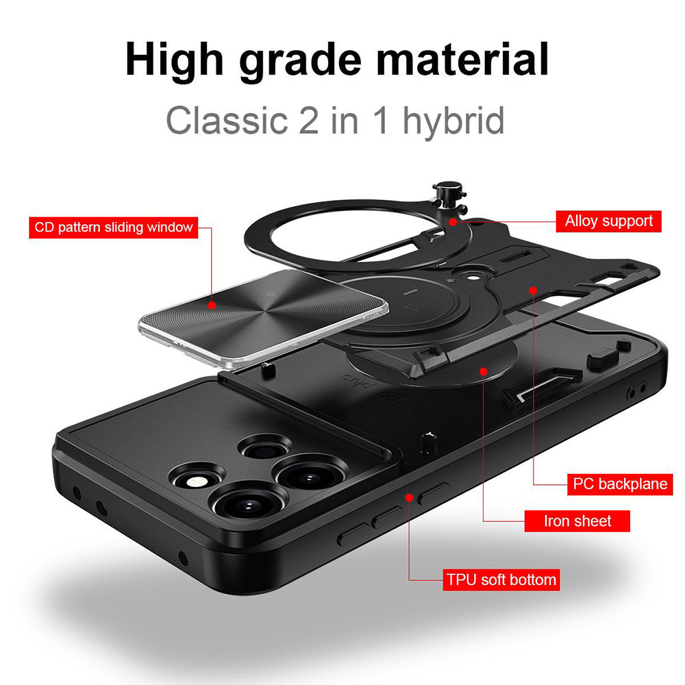 Case for Oppo A6 Pro 5G / A6 Pro 4G, Techsuit, CamGuard Pro, Purple