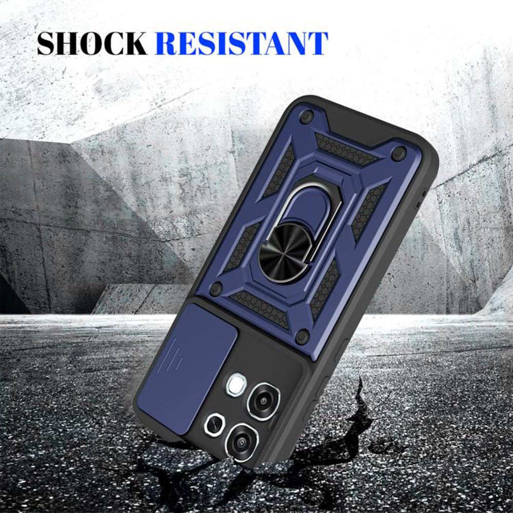 Hülle für Oppo A6 Pro 5G / A6 Pro 4G, Techsuit, CamShield, Blau