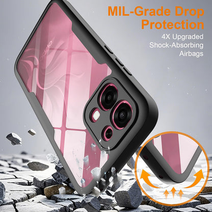 Hülle für Oppo A6 Pro 5G / A6 Pro 4G, Techsuit, ColorVerse 360, Schwarz