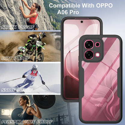 Hülle für Oppo A6 Pro 5G / A6 Pro 4G, Techsuit, ColorVerse 360, Schwarz