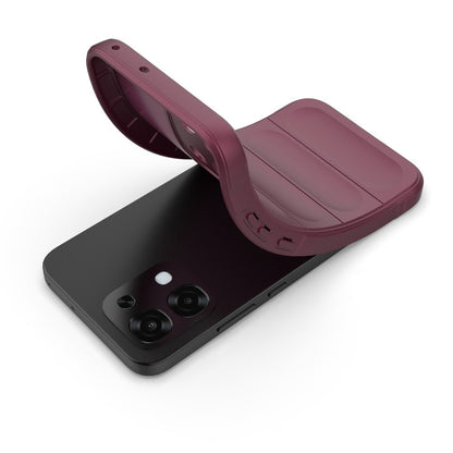 Hülle für Oppo A6 Pro 5G / A6 Pro 4G, Techsuit, Magic Shield, Weinrot
