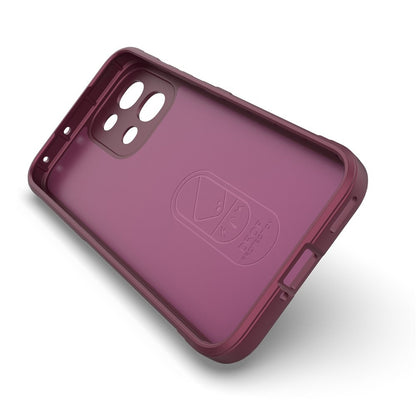 Hülle für Oppo A6 Pro 5G / A6 Pro 4G, Techsuit, Magic Shield, Weinrot