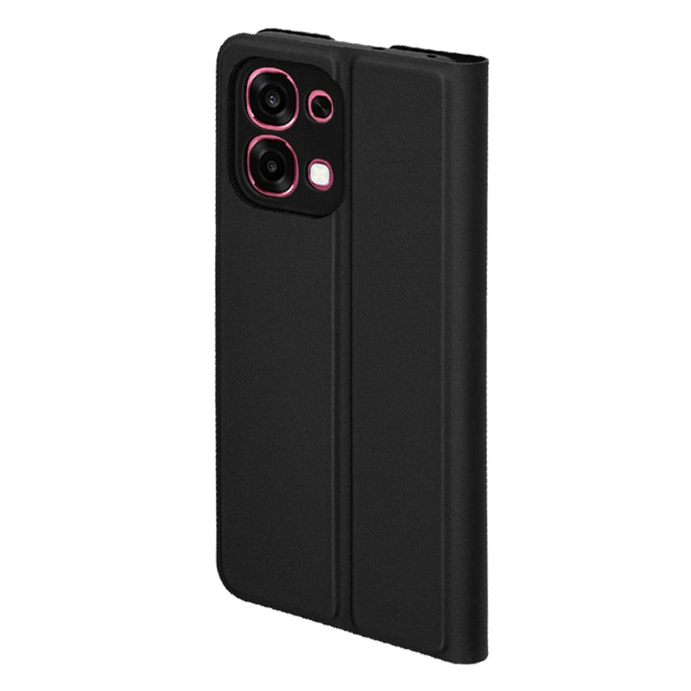 Hülle für Oppo A6 Pro 5G / A6 Pro 4G, Techsuit, Magskin Book, Schwarz