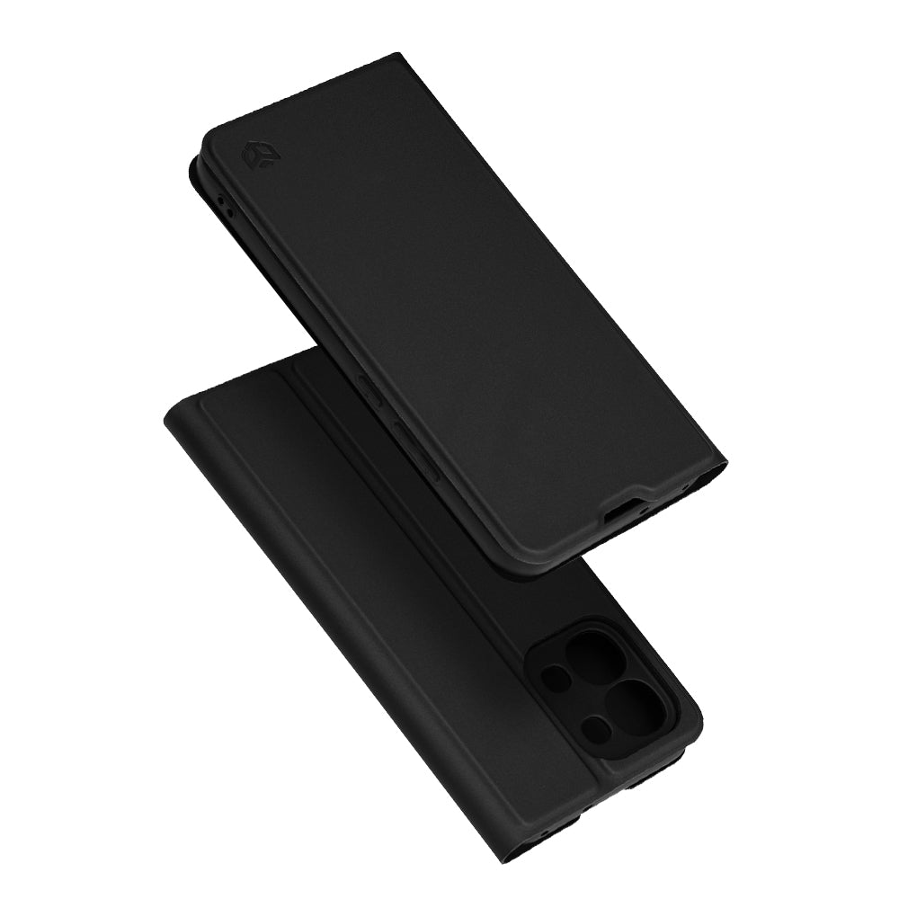 Hülle für Oppo A6 Pro 5G / A6 Pro 4G, Techsuit, Magskin Book, Schwarz