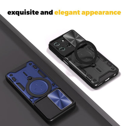 Hülle für Oppo A6k 4G / A6x 4G / A6x / A6 4G, Techsuit, CamGuard Pro, Blau
