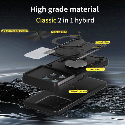 Hülle für Oppo A6k 4G / A6x 4G / A6x / A6 4G, Techsuit, CamGuard Pro, Blau