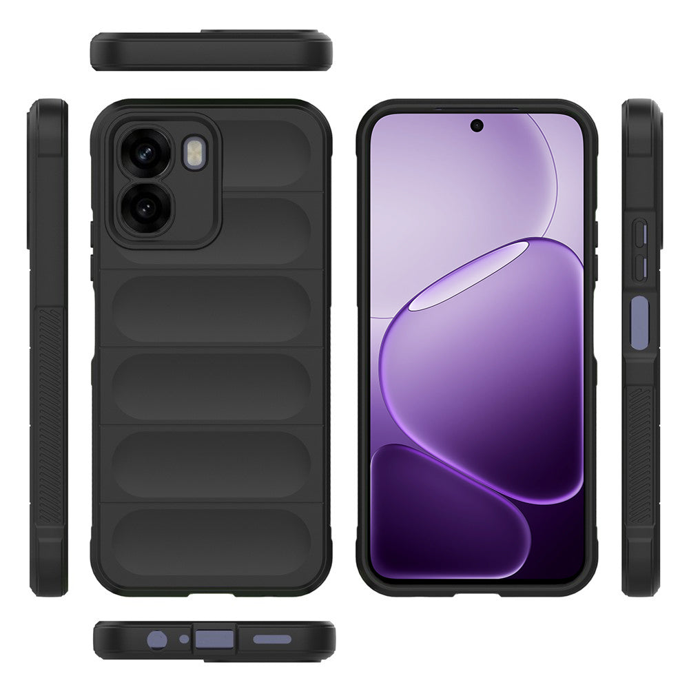 Hülle für Oppo A6x 4G / A6x, Techsuit, Magic Shield, Schwarz