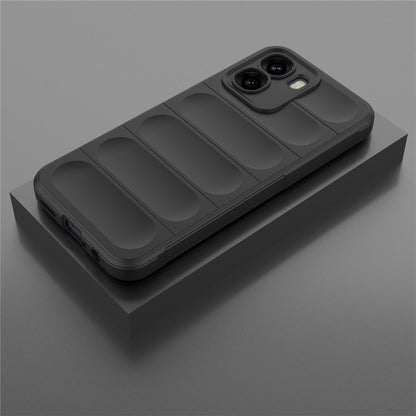 Hülle für Oppo A6x 4G / A6x, Techsuit, Magic Shield, Schwarz
