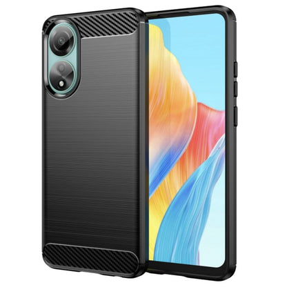 Hülle für Oppo A78 4G, Techsuit, Carbon, Schwarz