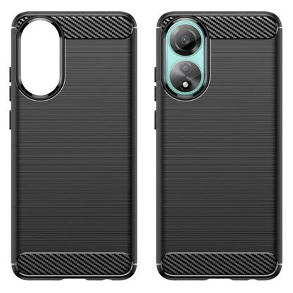 Hülle für Oppo A78 4G, Techsuit, Carbon, Schwarz