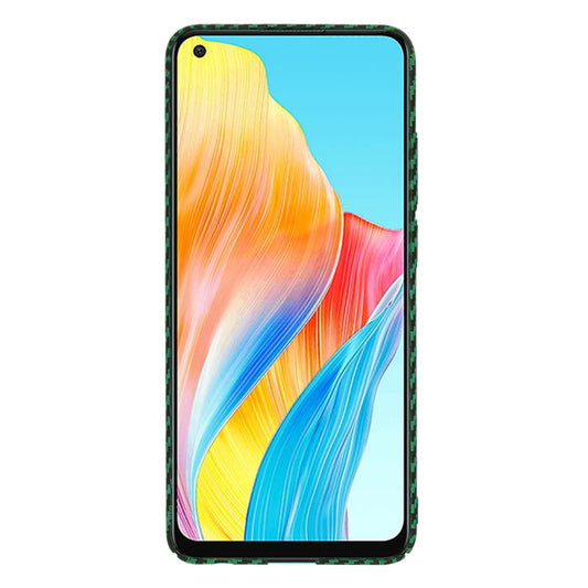 Hülle für Oppo A78 4G, Techsuit, Carbonite FiberShell, Grün