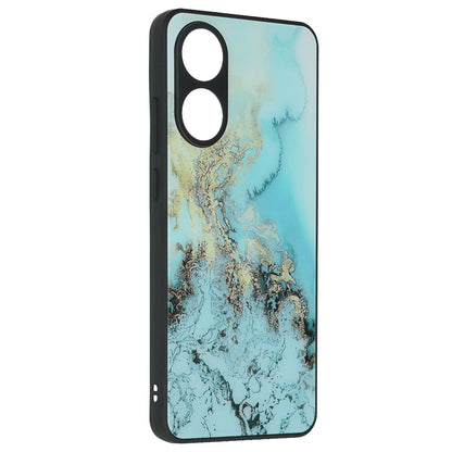Hülle für Oppo A78 4G, Techsuit, Glaze, Blau