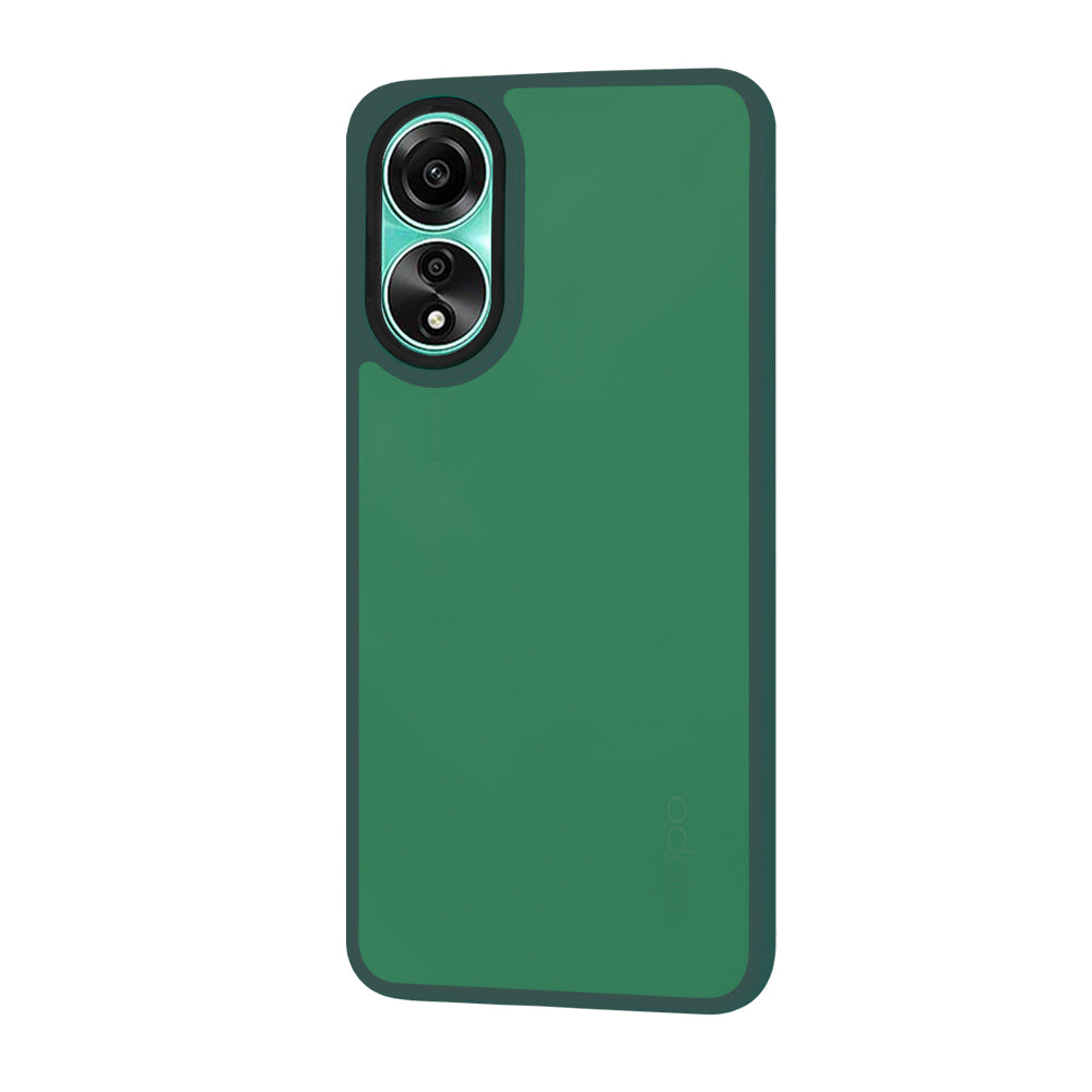 Hülle für Oppo A78 4G, Techsuit, HaloFrost, Grün