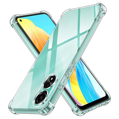 Hülle für Oppo A78 4G, Techsuit, stoßfest klar, transparent