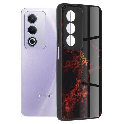Hülle für Oppo A80, Techsuit, Glaze, Rot