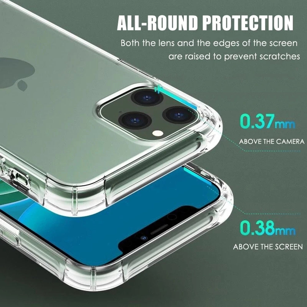 Hülle für Oppo A94 / Reno5 Lite, Techsuit, stoßfest klar, transparent