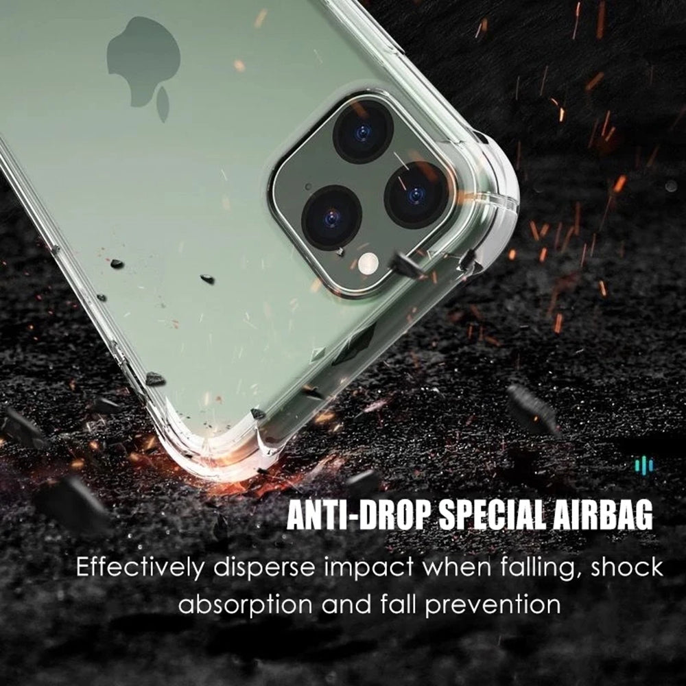 Hülle für Oppo A94 / Reno5 Lite, Techsuit, stoßfest klar, transparent