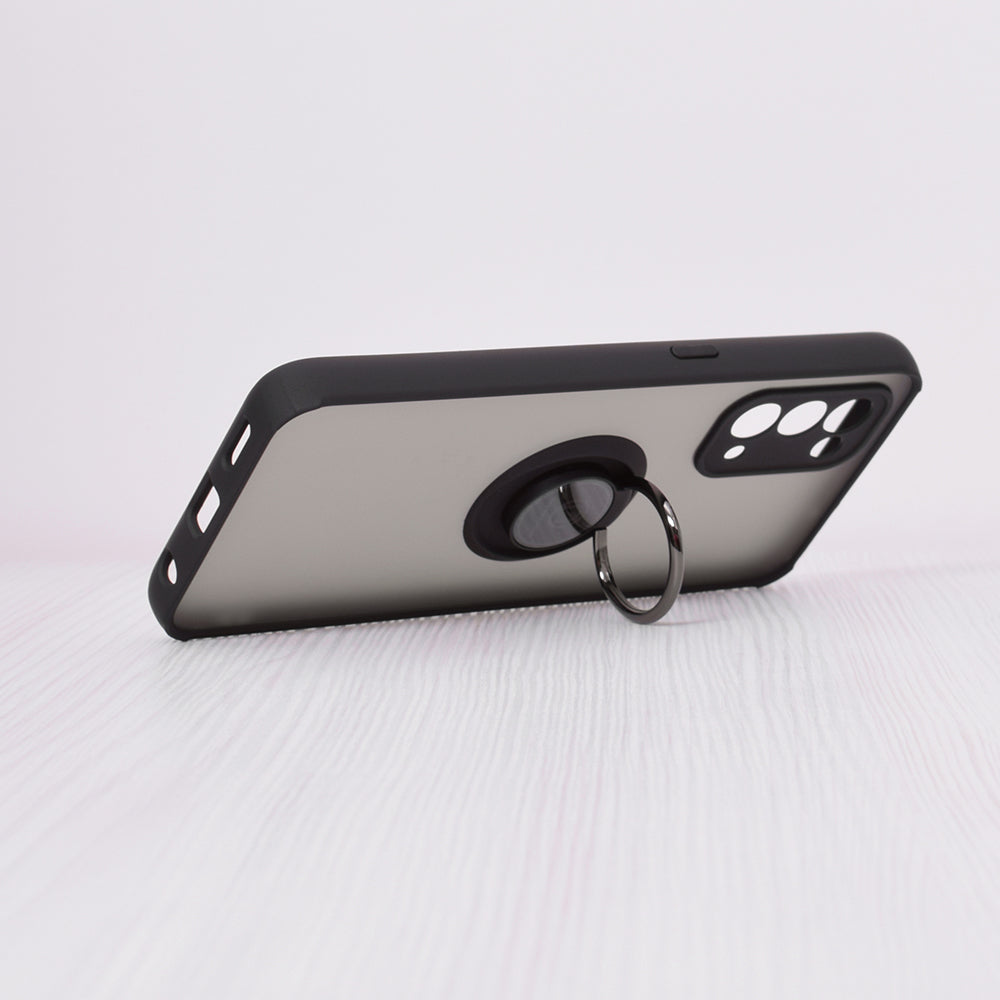 Hülle für Oppo Find X3 Lite / Reno5 5G, Techsuit, Glinth, Schwarz