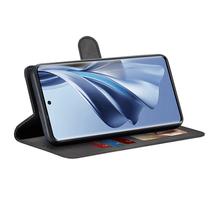 Hülle für Oppo Reno10 / Reno10 Pro, Techsuit, Diary Book, Schwarz