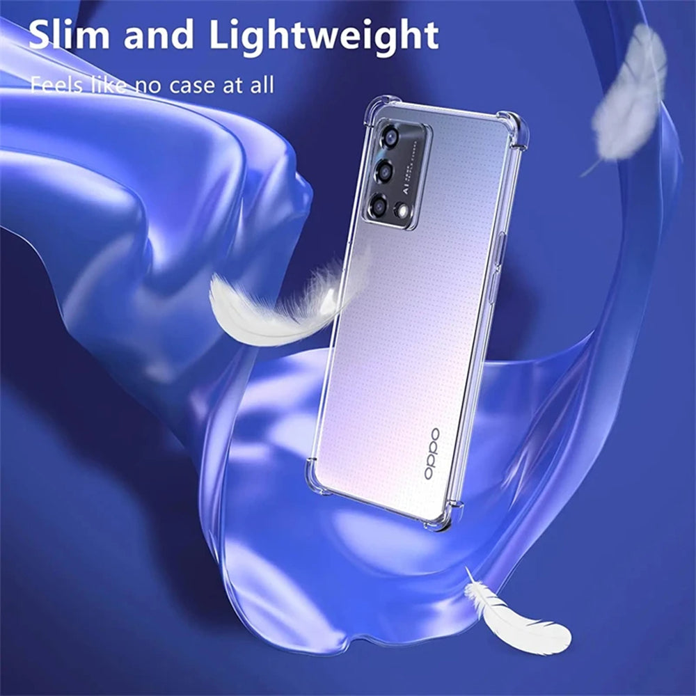 Hülle für Oppo Reno10 / Reno10 Pro, Techsuit, stoßfest klar, transparent