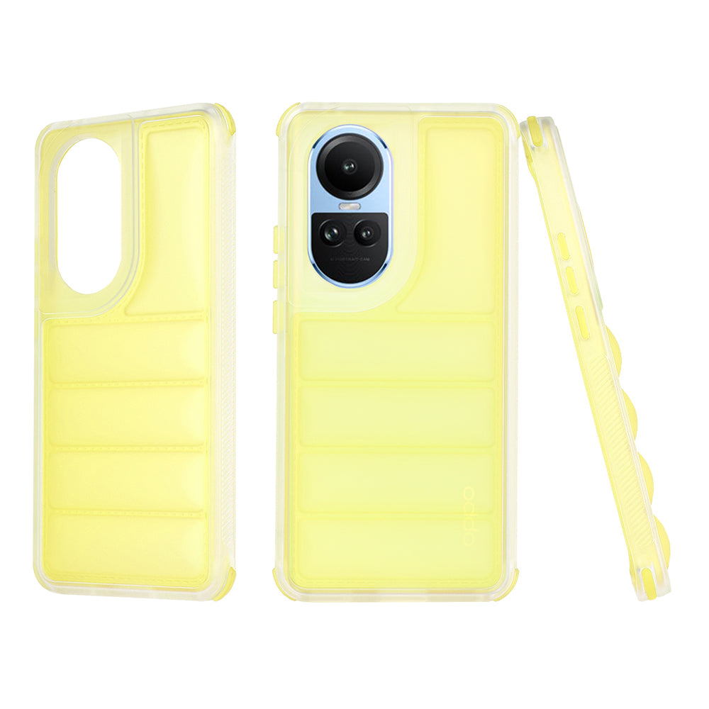 Hülle für Oppo Reno10 / Reno10 Pro, Techsuit, Wave Shield, Gelb