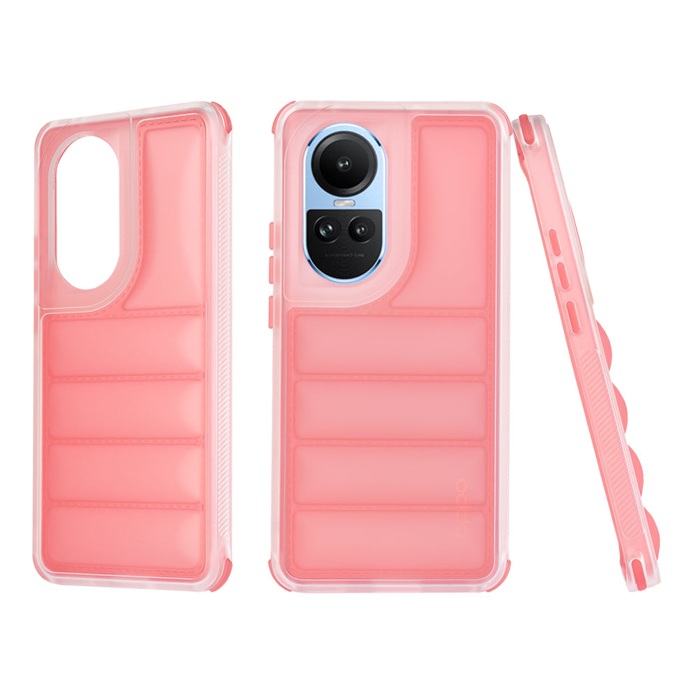 Hülle für Oppo Reno10 / Reno10 Pro, Techsuit, Wave Shield, Rot