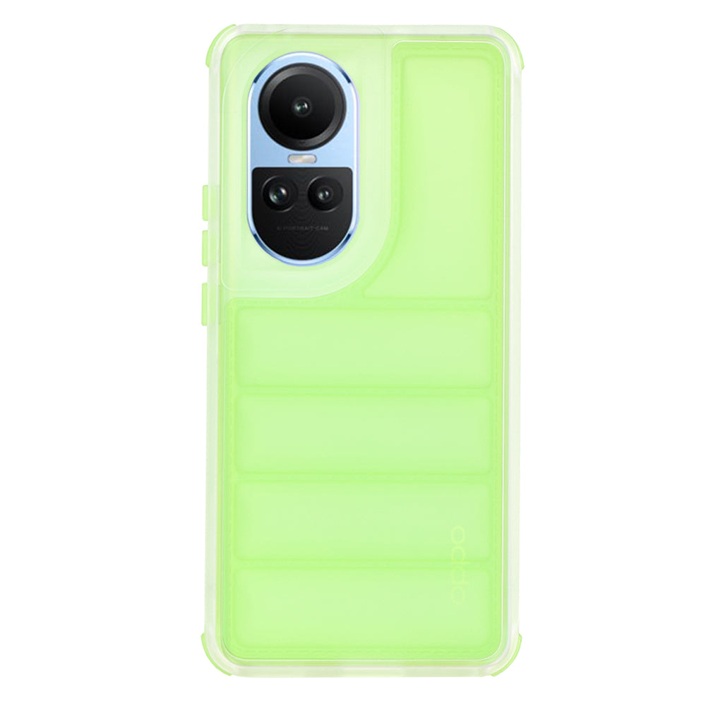 Hülle für Oppo Reno10 / Reno10 Pro, Techsuit, Wave Shield, Grün