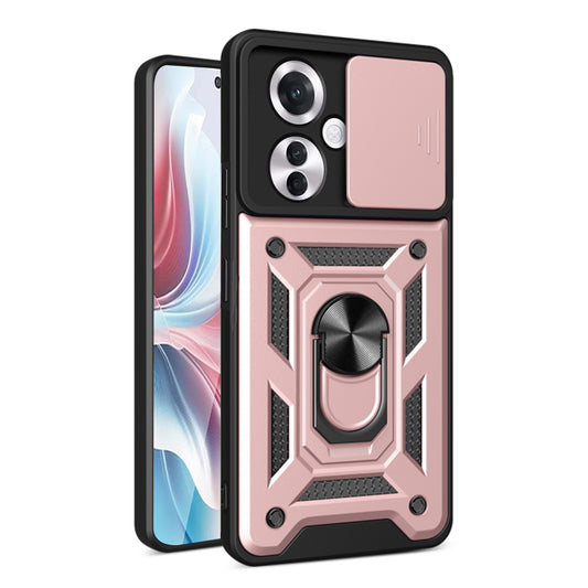 Hülle für Oppo Reno11 F, Techsuit, CamShield, Rosa