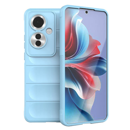 Hülle für Oppo Reno11 F, Techsuit, Magic Shield, Blau