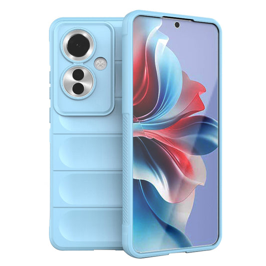 Hülle für Oppo Reno11 F, Techsuit, Magic Shield, Blau