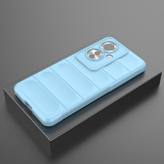 Hülle für Oppo Reno11 F, Techsuit, Magic Shield, Blau