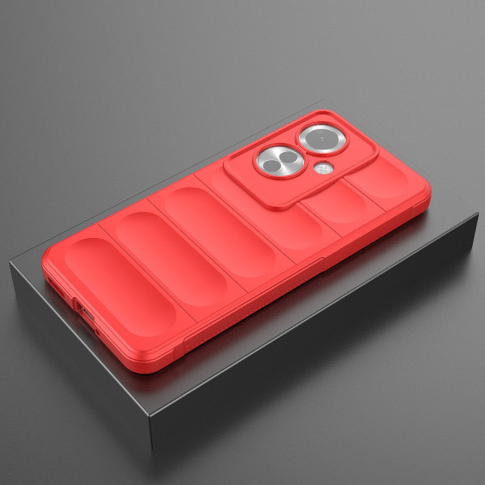 Hülle für Oppo Reno11 F, Techsuit, Magic Shield, Rot