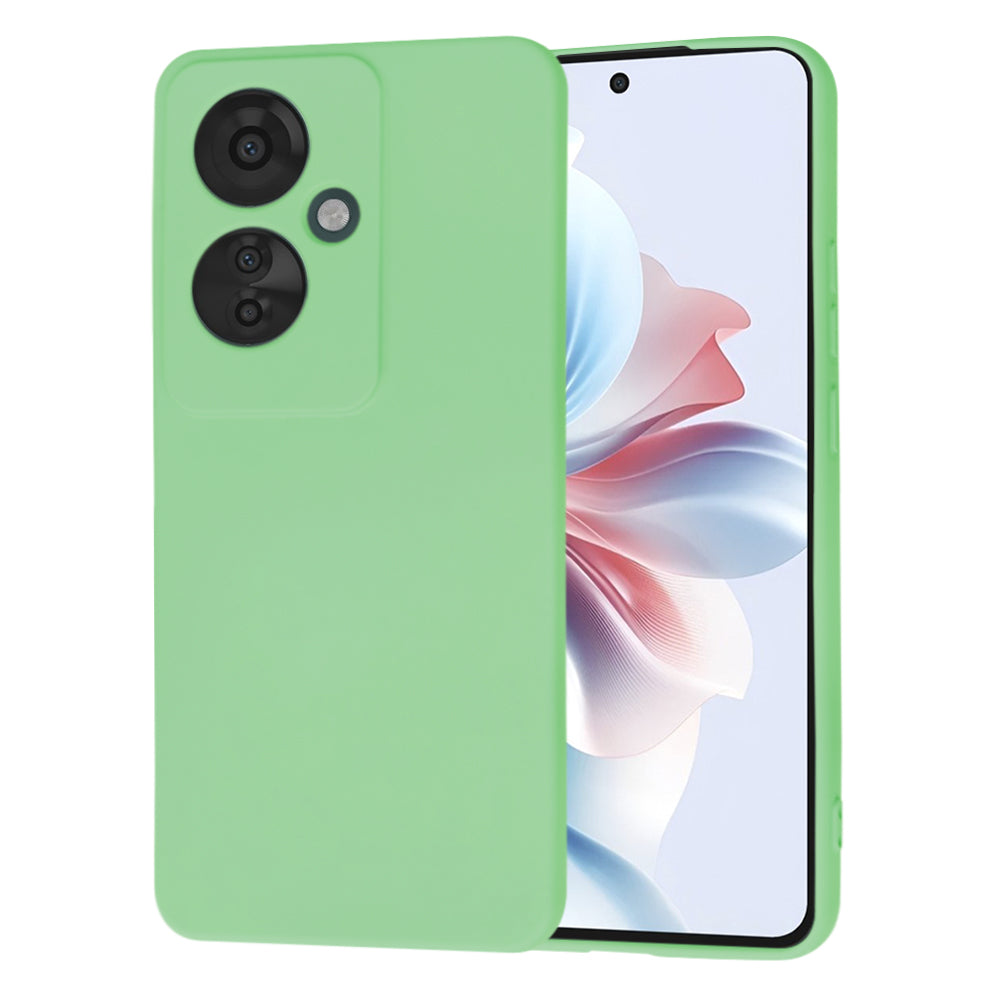 Case for Oppo Reno11 F, Techsuit, SoftFlex, Light Green