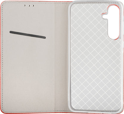 Hülle für Oppo Reno12, OEM, Smart Magnet, Rot