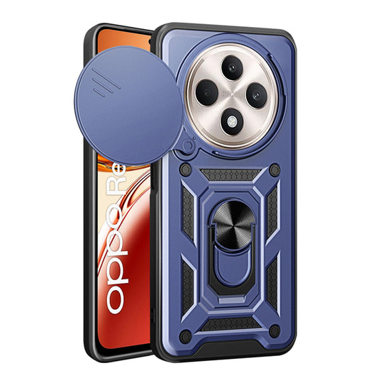 Hülle für Oppo Reno12 FS 5G / Reno12 FS 4G / Reno12 F 4G / Reno12 F, Techsuit, CamShield, Blau