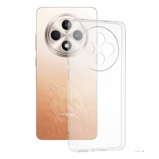 Case for Oppo Reno12 FS 5G / Reno12 FS 4G / Reno12 F 4G / Reno12 F, Techsuit, Clear, Transparent