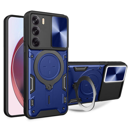 Hülle für Oppo Reno12 Pro, Techsuit, CamGuard Pro, Blau