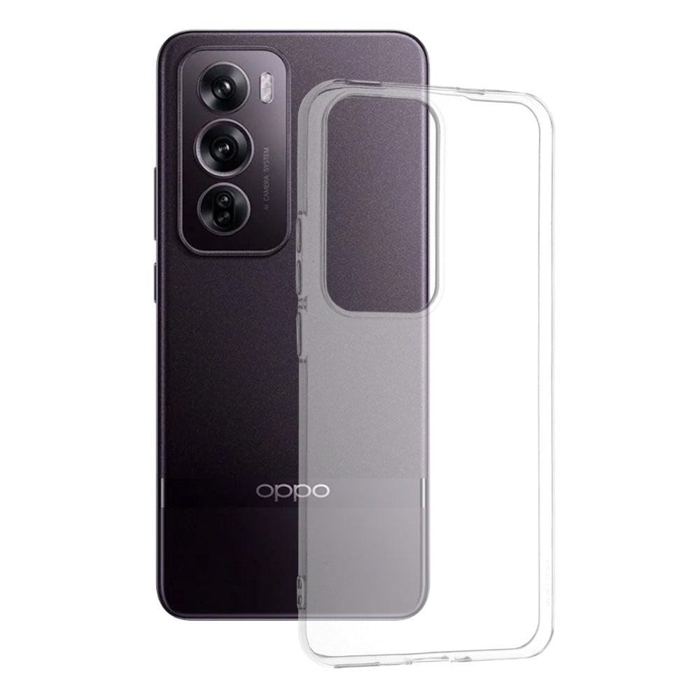 Hülle für Oppo Reno12 Pro, Techsuit, Klar, Transparent