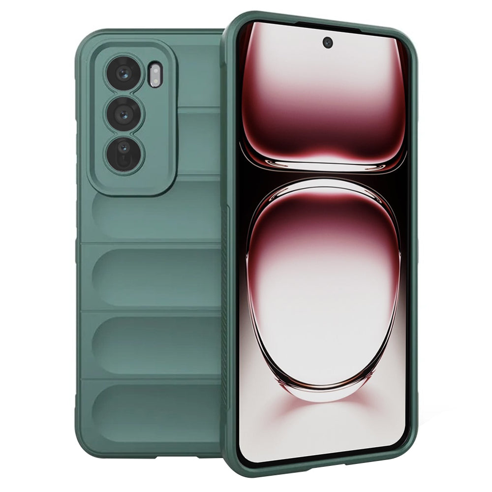 Hülle für Oppo Reno12 Pro, Techsuit, Magic Shield, Grün