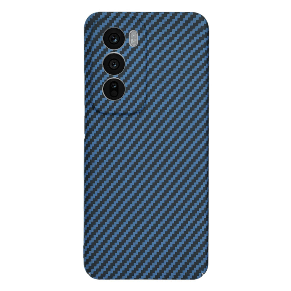 Hülle für Oppo Reno12, Techsuit, Carbonite FiberShell, Türkis