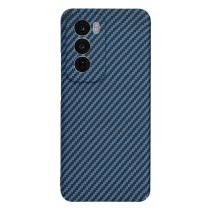 Hülle für Oppo Reno12, Techsuit, Carbonite FiberShell, Türkis