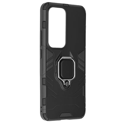 Hülle für Oppo Reno12, Techsuit, Shield, Schwarz