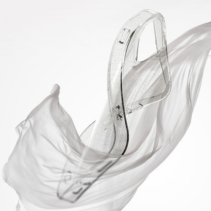 Hülle für Oppo Reno12, Techsuit, SparkleSkin, Transparent